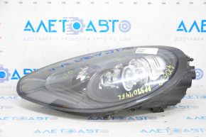 Front headlight left Porsche Panamera 14-16 complete, LED, adaptive, sand
