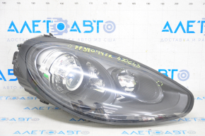 Front right headlight Porsche Panamera 14-16 complete, LED adaptive, sand