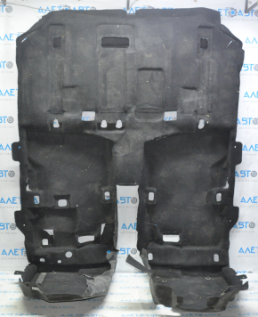 Floor covering Mazda CX-9 16- black, torn, for dry cleaning