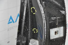 The central left body pillar of BMW X3 F25 11-17 is sawn off, butts
