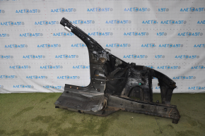 Quarter front left BMW X3 F25 11-17 black, pokes