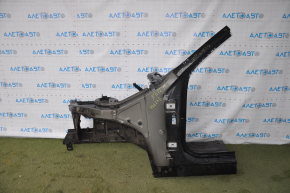 Quarter front left BMW X3 F25 11-17 black, pokes