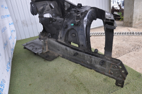 Quarter front left BMW X3 F25 11-17 black, pokes