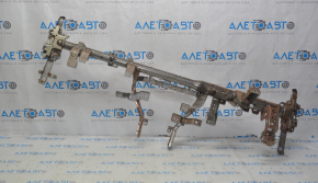 Under-torpedo pipe reinforcement Infiniti QX50 19- rusty