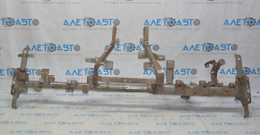 Under-torpedo pipe reinforcement Infiniti QX50 19- rusty