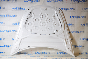 Tesla Model 3 18 bare hood - white PPSW, aluminum