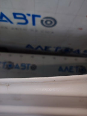 Tesla Model 3 21 bare trunk lid - electric white PPSW, scratches on edge and corners