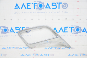 Right muffler frame VW Tiguan 18-24 chrome, sand, bumps