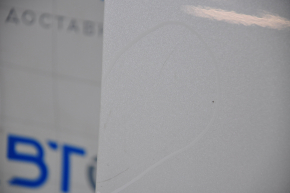 Door assembly front right Tesla Model 3 21- white PPSW, triplex glass, butt, scratches, scratches on corners