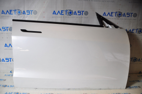 Door assembly front right Tesla Model 3 21- white PPSW, triplex glass, butt, scratches, scratches on corners