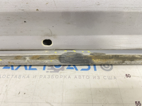 Left threshold Porsche Panamera 14-16 GTS silver, worn