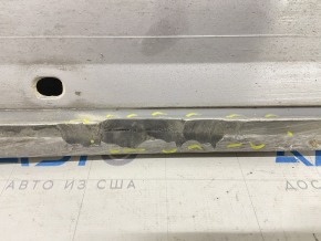 Left threshold Porsche Panamera 14-16 GTS silver, worn