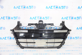 Lower grille front bumper Honda Accord 18-22 black gloss, sand