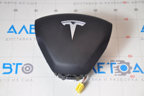 Airbag in the steering wheel driver Tesla Model 3 18- black, rusty pyropatron