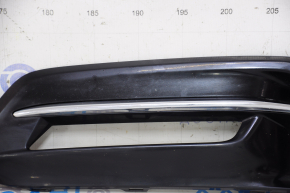 Bumper grille left Honda Accord 18-22 hybrid, under fog lights, black gloss, sand