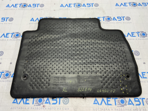 Carpet interior rear left Lexus LS460 LS600h 07-12 rag black, torn