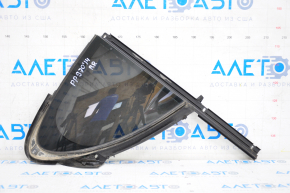 Door glass triangle rear right Porsche Panamera 10-16 under curtain, tinted