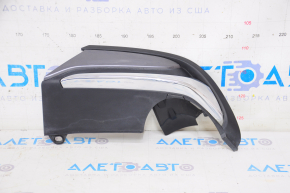 Right muffler cap Honda Accord 18-22 EXL, touring, with chrome, sand