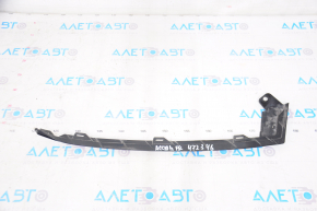 Front bumper molding lower right Honda Accord 18-22 black gloss, rubbed, sand