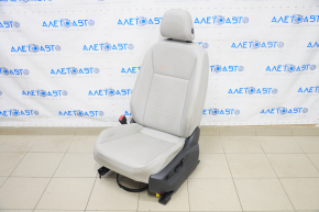 Driver's seat VW Tiguan 18-24 with airbag, electric, grey leather, dry-cleanable