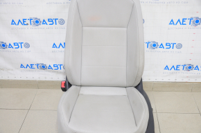 Driver's seat VW Tiguan 18-24 with airbag, electric, grey leather, dry-cleanable