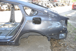 Quarter wing rear left Honda Accord 18-22 graphite, under hatch, on body, bumps