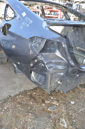 Quarter wing rear left Honda Accord 18-22 graphite, under hatch, on body, bumps
