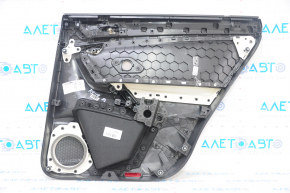 Door trim card rear left VW Tiguan 18-20 black-gray, scratches