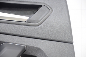 Door trim card rear left VW Tiguan 18-20 black-gray, scratches