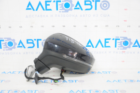Side mirror left VW Tiguan 18-24 6+2 pins, BSM, turn signal, heated, auto-dimming, black