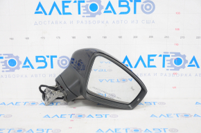 Side mirror right VW Tiguan 18-24 6+2 pins, BSM, turn signal, heated, auto-dimming, black