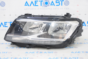 Headlight front left VW Tiguan 18-24 bare halogen, DRL LED, sand