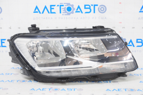 Headlight front right VW Tiguan 18-24 bare halogen, DRL LED, sand