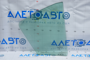 Door glass triangle without seal rear left Honda Accord 13-17 petrol, green tint