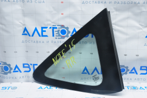 Window blind glass rear right Nissan Versa Note 13-19