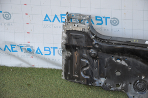 Rear panel BMW X3 F25 11-17 2 parts, black