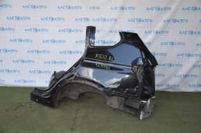 Quarter wing rear left BMW X3 F25 11-17 black, pokes