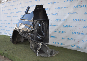 Quarter wing rear left BMW X3 F25 11-17 black, pokes
