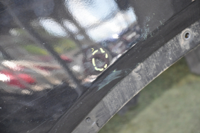 Quarter wing rear right BMW X3 F25 11-17 black, pokes