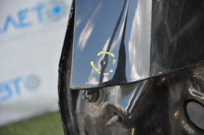 Quarter wing rear right BMW X3 F25 11-17 black, pokes