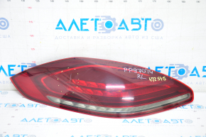Light outer wing left Porsche Panamera 14-16 dark, for polishing, chip