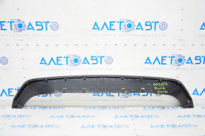 Rear bumper trim upper Porsche Panamera 14-16 black, scratches