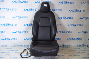 Passenger seat Tesla Model 3 18- leather black, with airbag, electric, heated, with tensioner