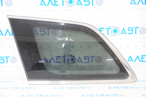 Window blind glass rear left Jeep Grand Cherokee WK2 17-19 chrome molding, without antenna
