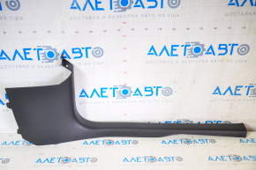 Door sill trim front right inner Tesla Model 3 18- black, scratches