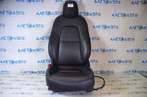 Tesla Model 3 18 driver's seat - black leather, with airbag, electric, heated with tensioner