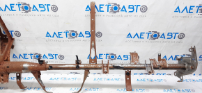 Under-torpedo pipe reinforcement Toyota Highlander 08-13 rusty