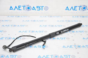 Left tailgate shock absorber Porsche Panamera 10-16 for electric drive, broken fastener