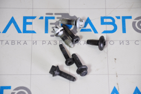 Tesla Model 3 18 rear left door hardware - 7 pcs