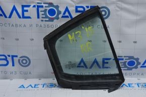 Door glass triangle with seal rear right Mazda 3 14-18 BM